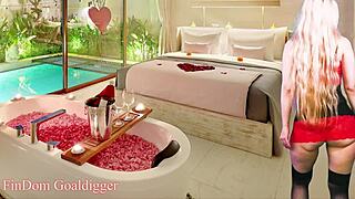 Femdom Valentine’s Day chastity gift for my Mistress