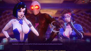 Subversive - 1: An animated porn with big tits and blowjob scenes