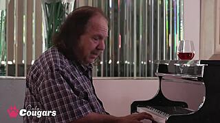 Mysti May Takes a Pussy Creampie from Long Skinny Cock