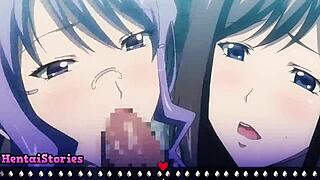 Mika, is this your first blowjob? Watch her give facial in gameplay!