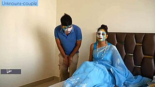 rekha malkin demands fingering from chottu in roleplay domination