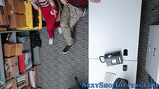 teen thief gets facial