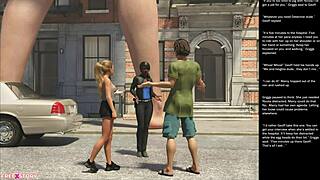 big apple small 18+ gesture episode 16 - 3d comics 3d cartoon sex