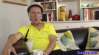 Mature Woman in Lingerie Receives Glamour Treatment