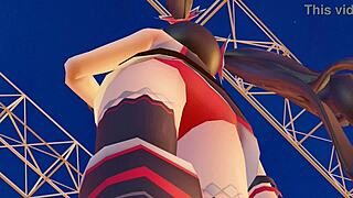 Blabla has fun with her favorite fan