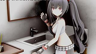 Blabla has fun with her favorite fan