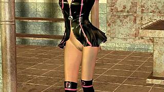 3D Nurse In Tight Latex Seduces Patient