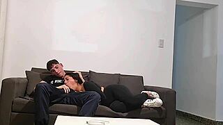 Two friends fuck the big ass of an Argentine babe