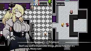 Corporate Succubus Bound In Lesbian Sex With Fingering