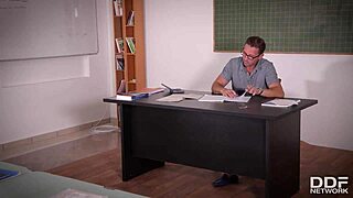 aletta ocean and kayla green bang hard in school group