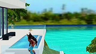 Getting Frisky At Greystone Mansion