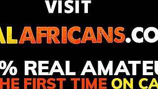 African couple cannot get enough of sex and they keep on going hard