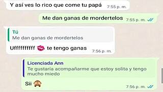 mother in law in lingerie bends over for assplay at party