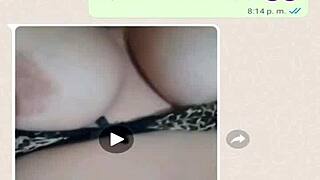 My step-mom sends me dirty messages on WhatsApp at night