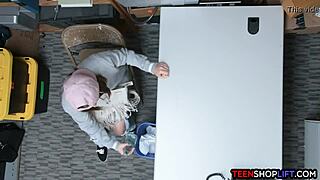 Hey, tiny 18+ teen, thought you could steal from my shop?