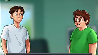 Summertime Saga 56: Big Tits and Monster Cock in Homemade Anime Adventure