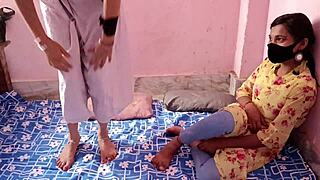 Two Step Sisters Share One Guy in Threesome Fuck