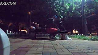 Hey, found a hung guy at the park, wanna join us?