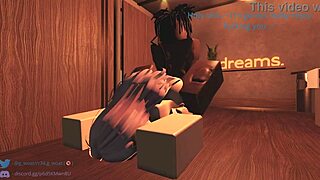 Bakery worker receives creampie in doggystyle hentai