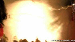 Seductive Indian Brunette Undresses To Seduce Man