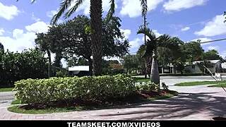 Aria Banks sucks and fucks to screaming orgasm