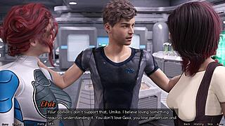 Elsie explores lesbian desires in space.