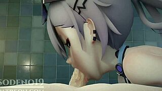 Cartoon Cock Slams Tight Ass in Creampie Scene