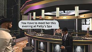 A Smart Girl in a Cartoon with Monster Cock Adventures