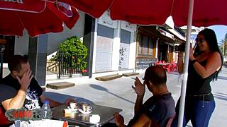 Chubby Young Spanish Teen in Stockings Enjoys Private Session