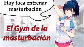 Explore Spanish-speaking Joi roleplay at the gym for mature individuals