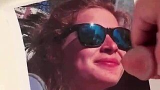 Masturbating to cum tribute for love and passion