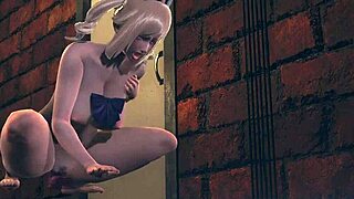 Barbara Dildo Fucked in Genshin!