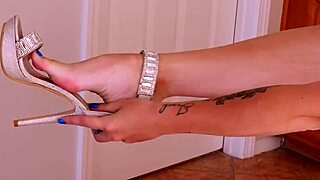 Amazing teen blonde bathes and swallows cum from father in law