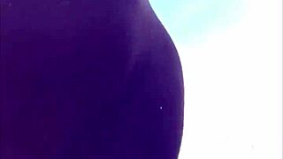 Milf Shakes Big Ass Outdoors