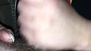 luscious lipped girlfriend gives great blowjob on big cock