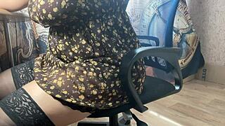 Stepsister Requests Viewing of Personal Solo Session