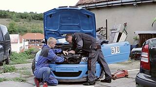 Electrifying Doggy Position Action