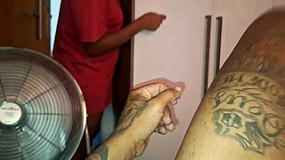 Young mulata gets double stuffed in this hot video
