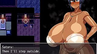 Tanned Girl Natsuki in Hentai Game Episode 7