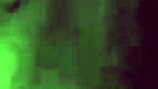 Touching the chubby girl's brown nylon jacket on the street, feeling the puffy material.