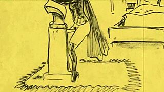 i love these vintage erotic drawings, they make me so horny!!