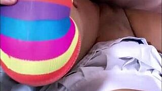 My friend's stepmother teaches me how to please women