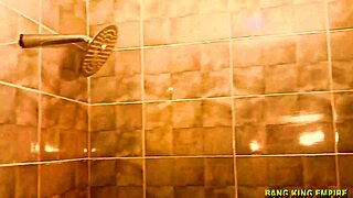 maid sucks my monster cock in bathroom, cums twice 😍