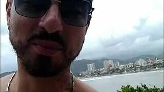 i fucked lunna vaz hard on the balcony during the party