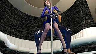 Beauty Officer BENT OVER For HARD FUCK