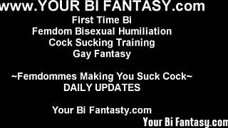 Fetish play with femdom POV and strapon action