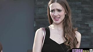 Gorgeous Girlfriend And Hot Boss Engage In Intense Lesbian Cunilingus In Threesome Storyline.