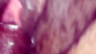 Playing with the pussy - natural tits cock handjob cum tits wet orgasm big black cock pussy close up