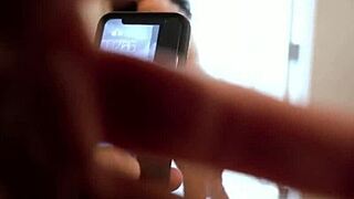 Harley Haze Step Sister Shares Bed on Vacation with Steamy Handjob Action