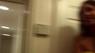 Young German girl dives into first-time lesbian pussy licking with passion